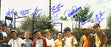 Sandlot Movie Cast Signed 8 Signature Nickname Inscriptions Pose 3 16x20 Baseball Photo (Beckett)
