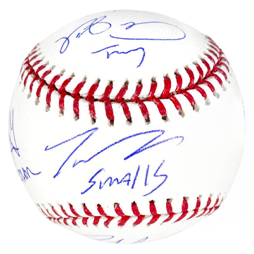 The Sandlot Cast Signed Rawlings Official Major League Baseball (Beckett) - RSA