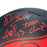 Warren Sapp Signed HOF 13 XXXVII Champs Inscription Tampa Bay Buccaneers Eclipse Full-Size Replica Football Helmet (Beckett)