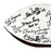 NFL Hall of Famers 36 Signature Authentic Wilson The Duke Leather NFL Football (JSA)