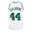 Brian Scalabrine Signed White Mamba Inscription Boston White Basketball Jersey (Beckett)