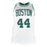 Brian Scalabrine Signed White Mamba Inscription Boston White Basketball Jersey (Beckett)