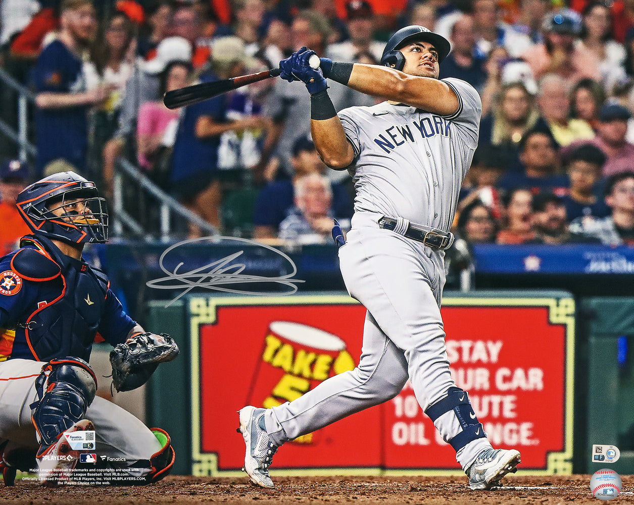 Jasson Dominguez Autographed 16x20 Photo New York Yankees Fanatics & MLB Holo