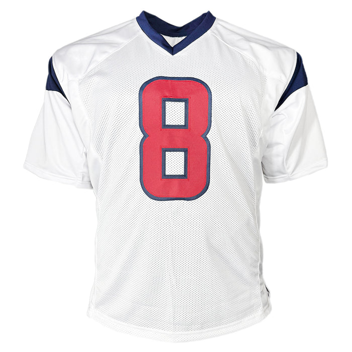Matt Schaub Signed Houston White Football Jersey (JSA)