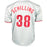 Curt Schilling Signed Philadelphia Grey Baseball Jersey (JSA)