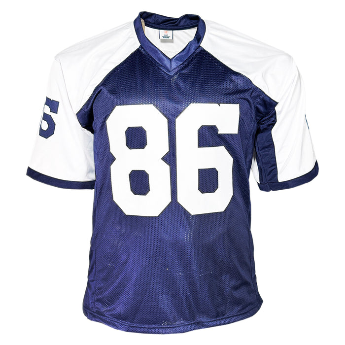 Luke Schoonmaker Signed Dallas Thanksgiving Football Jersey (JSA)