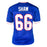Billy Shaw Signed HOF 99 Inscription Buffalo Blue Football Jersey (Beckett)