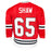 Andrew Shaw Signed Chicago Red Hockey Jersey (JSA) - RSA