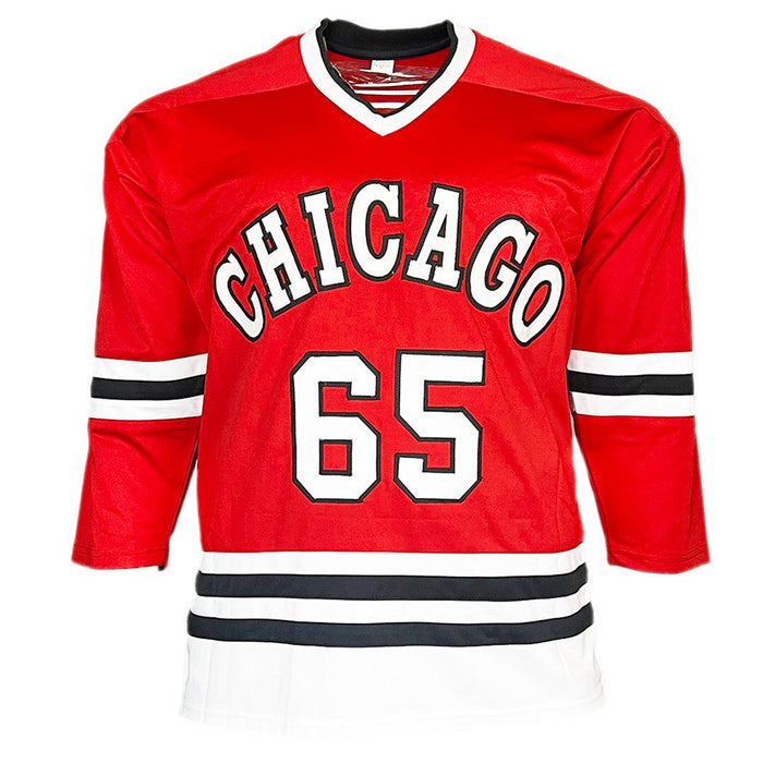 Andrew Shaw Signed Chicago Red Hockey Jersey (JSA) - RSA