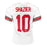 Ryan Shazier Signed Ohio State College White Football Jersey (JSA)