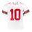 Ryan Shazier Signed Ohio State College White Football Jersey (JSA)