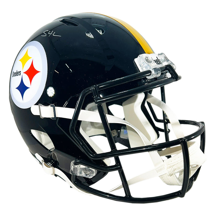 Ryan Shazier Signed S4L Inscriptions Pittsburgh Steelers Speed Full-Size Replica Football Helmet (JSA)