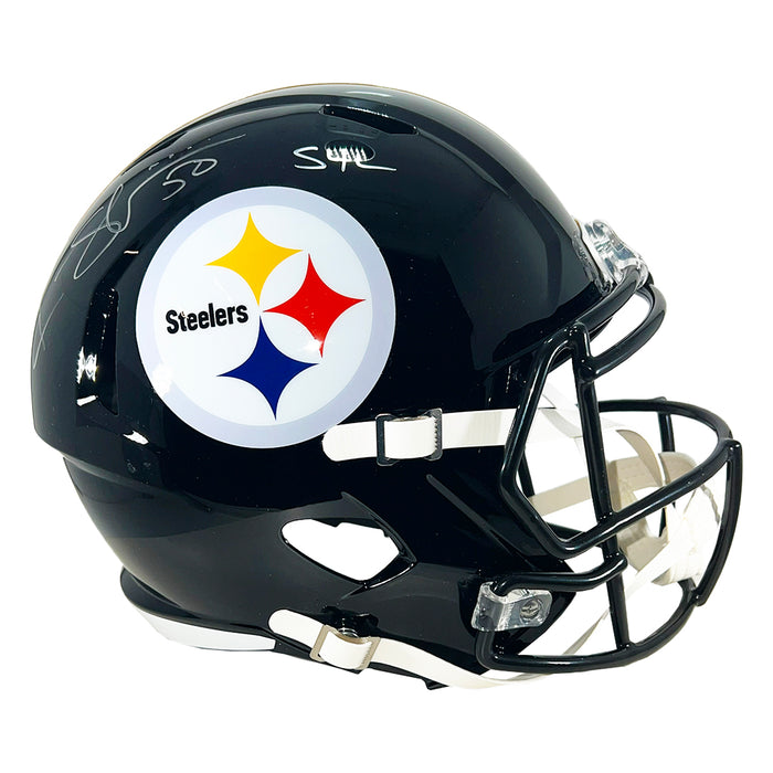 Ryan Shazier Signed S4L Inscriptions Pittsburgh Steelers Speed Full-Size Replica Football Helmet (JSA)