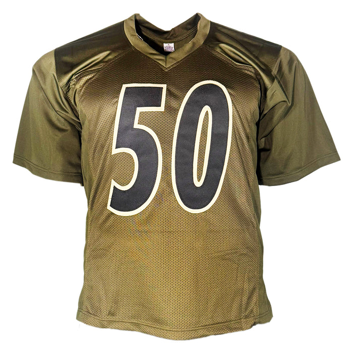 Ryan Shazier Signed Pittsburgh Salute to Service Football Jersey (JSA)