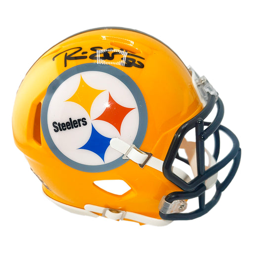 Ryan Shazier Signed Pittsburgh Steelers Throwback Speed Mini Football Helmet (JSA)