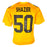 Ryan Shazier Signed Pittsburgh Yellow Football Jersey (JSA)
