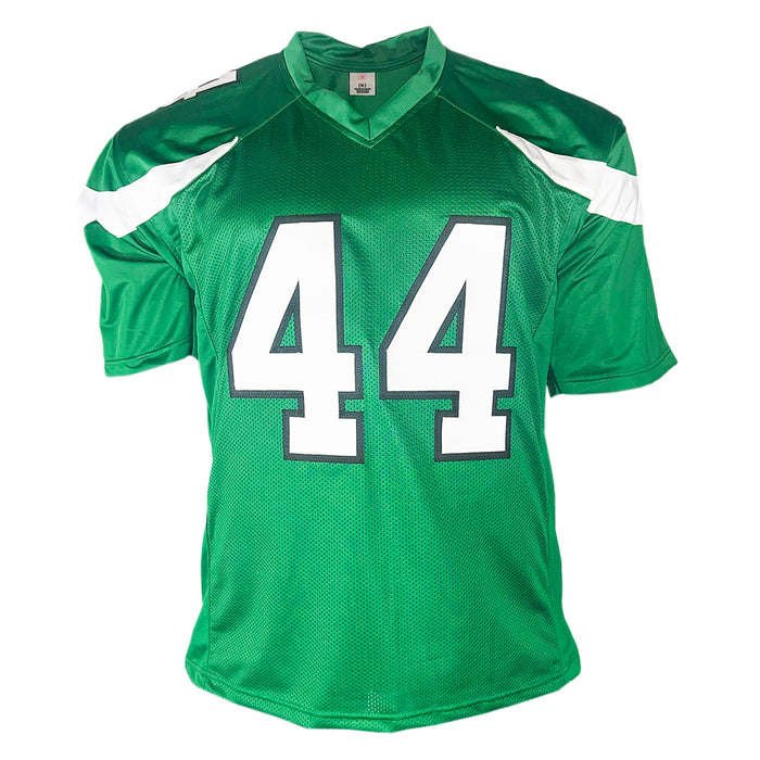 Jamien Sherwood Signed New York Green Football Jersey (Beckett)