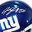Jeremy Shockey Signed New York Giants Speed Full-Size Replica Football Helmet (Beckett)