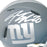 Jeremy Shockey Signed New York Giants Slate Alternate Speed Mini Football Helmet (Beckett)