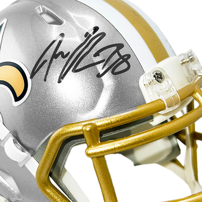 Jeremy Shockey Signed New Orleans Saints Flash Mini Football Helmet (Beckett)