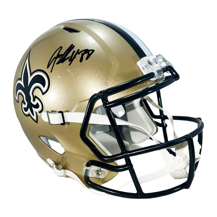 Jeremy Shockey Signed New Orleans Saints Speed Full-Size Replica Football Helmet (Beckett)