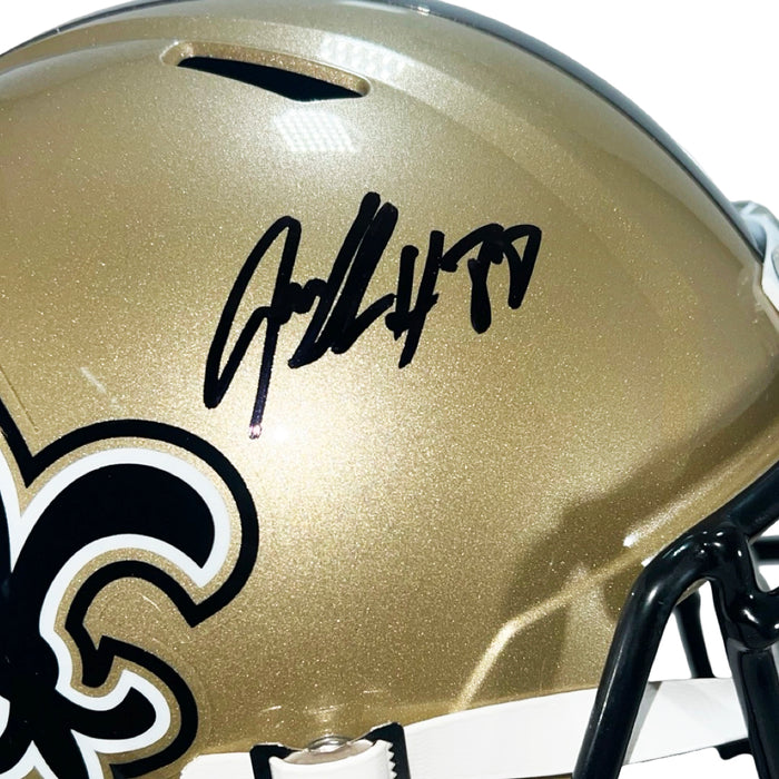 Jeremy Shockey Signed New Orleans Saints Speed Full-Size Replica Football Helmet (Beckett)