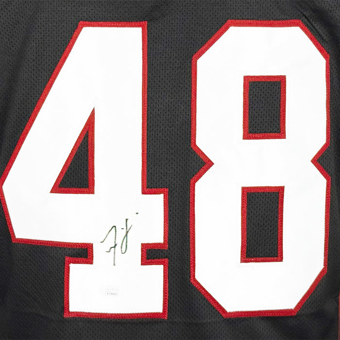 Isaiah Simmons Signed Arizona Black Football Jersey (JSA)