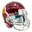 OJ Simpson Signed Three Inscription USC Trojans Authentic Chrome Full-Size Schutt Football Helmet (JSA)