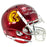 OJ Simpson Signed Three Inscription USC Trojans Authentic Chrome Full-Size Schutt Football Helmet (JSA)