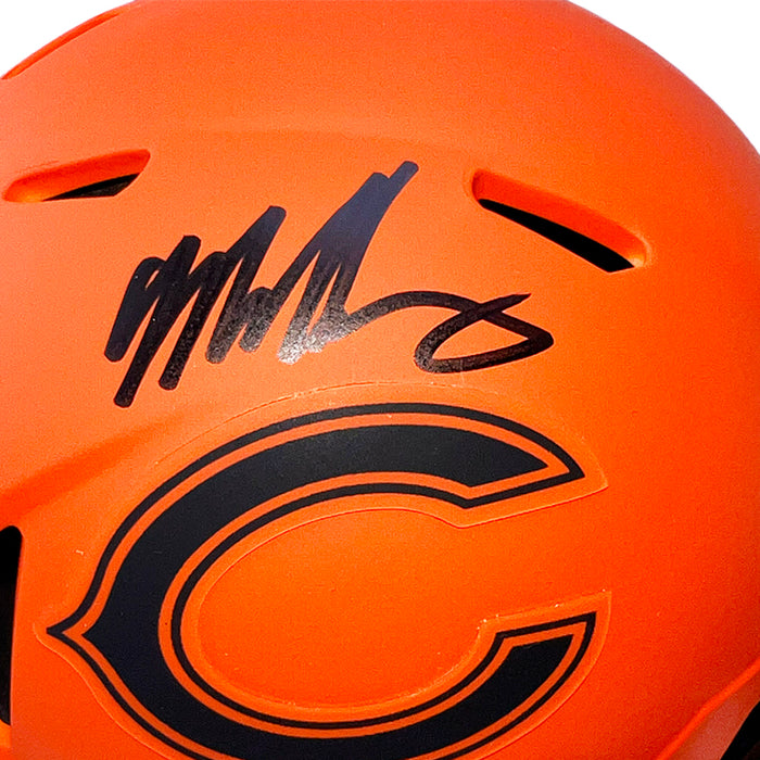 Mike Singletary Signed Chicago Bears Rave Mini Football Helmet (JSA)