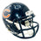 Mike Singletary Signed White Ink Chicago Bears Speed Mini Football Helmet (Beckett)