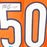 Mike Singletary Signed Chicago Orange Football Jersey (JSA)