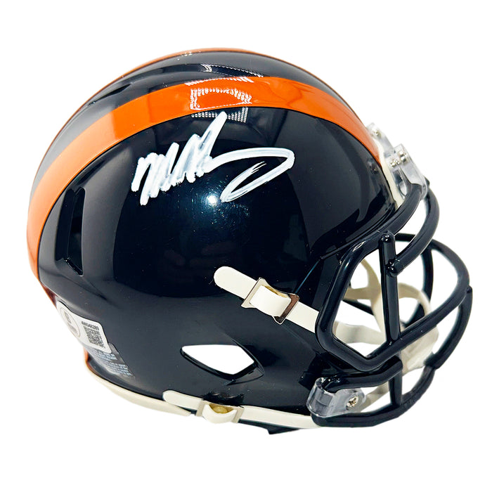 chicago bears motorcycle helmets Salute to Service Mini Speed Size SpeedFlex football helmet is made specifically for fans of the Chicago Bears Chicago Bears Replica BRXLZ Mini