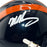 Mike Singletary Signed Chicago Bears Throwback 1936 Speed Mini Football Helmet (Beckett)