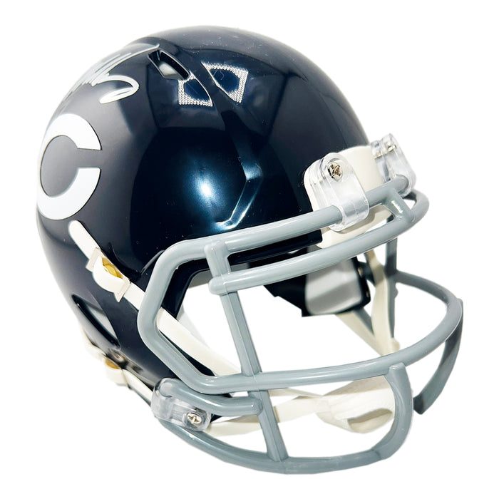 Mike Singletary Signed Chicago Bears Throwback 62-73 Speed Mini Football Helmet (JSA)