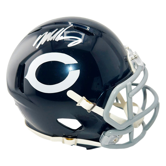 bears mini football helmet Mike Singletary Signed Chicago Bears Throwback 62-73 Speed Mini Football Helmet (JSA)
