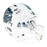 Brian Urlacher Mike Singletary Signed Hall of Fame Salute to Service 2024 Full-Size Replica Football Helmet (Beckett)