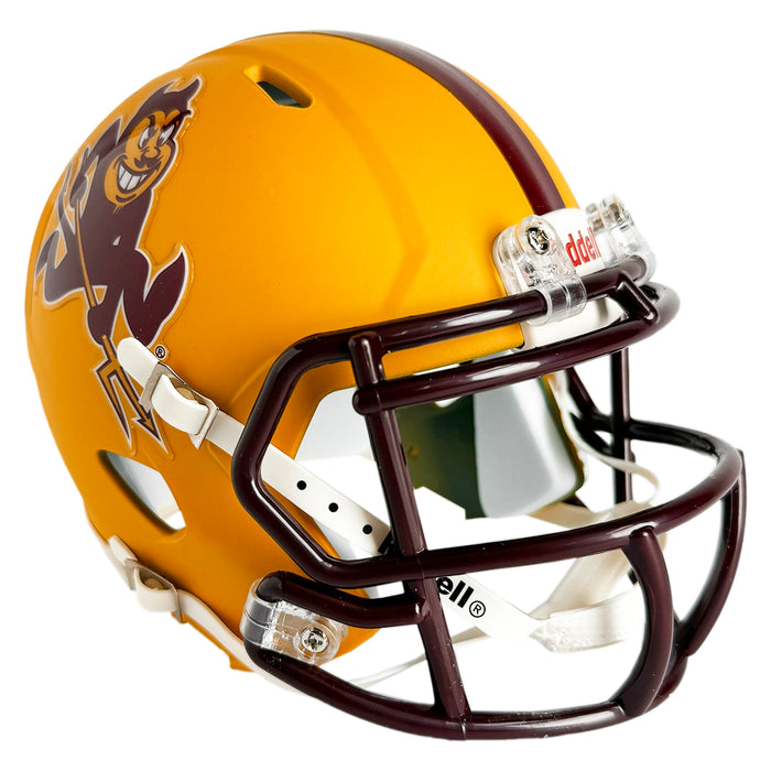 Cameron Skattebo Signed Arizona State Sun Devils 2026 Speed Mini Football Helmet (JSA)