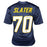 Rashawn Slater Signed Los Angeles Navy Football Jersey (Beckett)