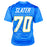 Rashawn Slater Signed Los Angeles Light Blue Football Jersey (Beckett)