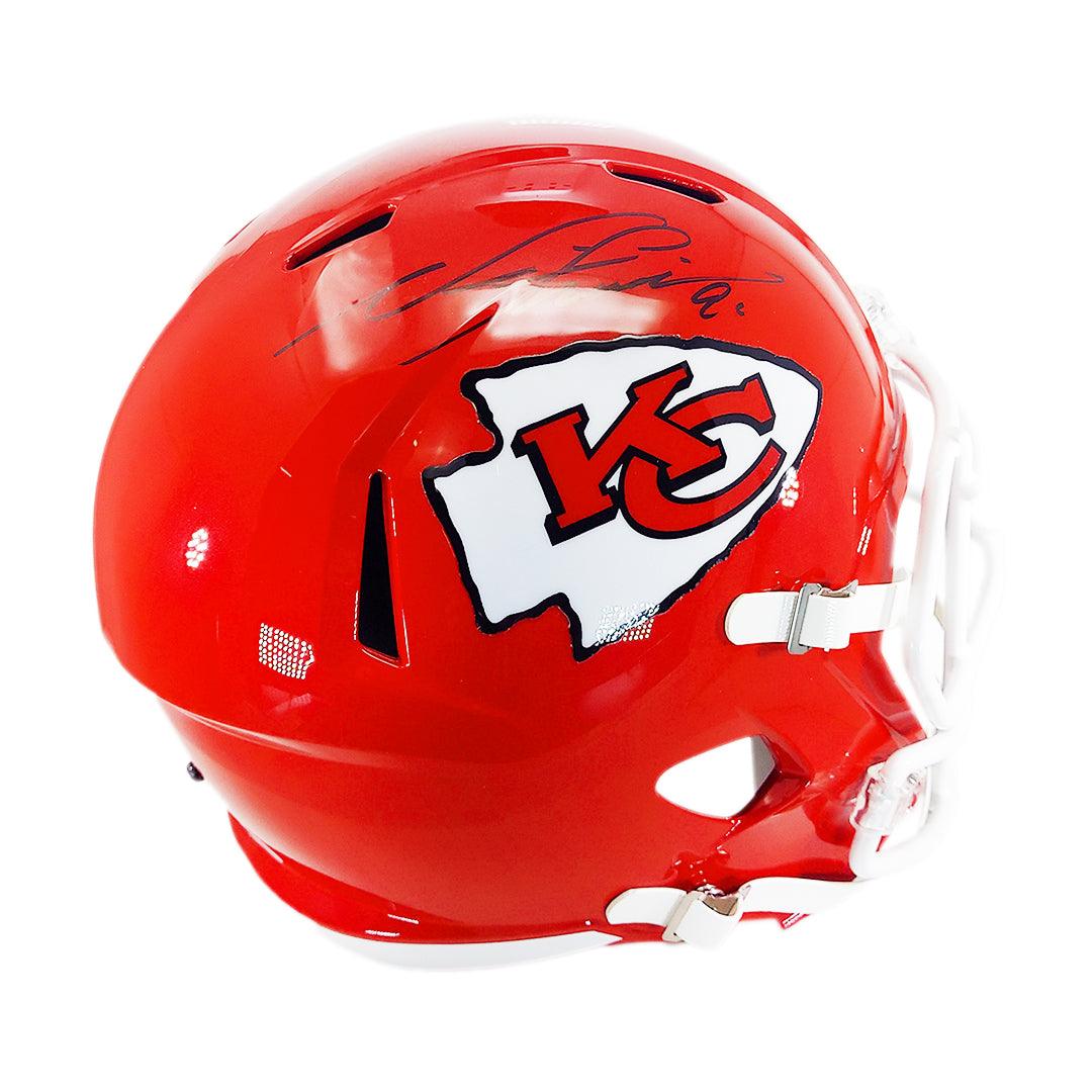 Neil Smith Signed Kansas City Chiefs Speed FullSize Football Helmet