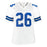 Kevin Smith Signed 3x SB Champ Inscription Dallas White Football Jersey (Beckett)