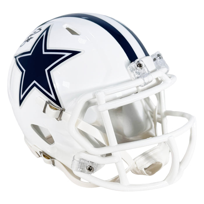 Emmitt Smith Signed Dallas Cowboys Alt 2022 Mini Football Helmet (JSA)