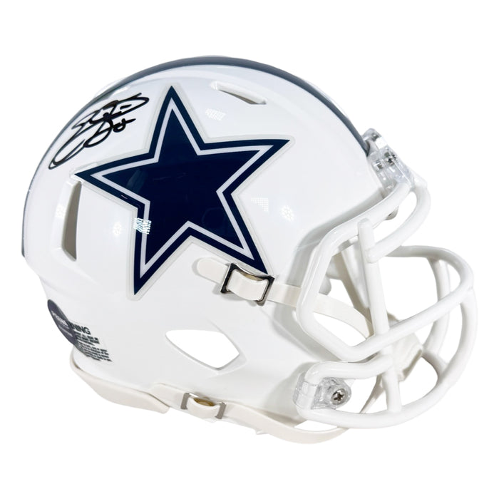 Emmitt Smith Signed Dallas Cowboys Alt 2022 Mini Football Helmet (JSA)