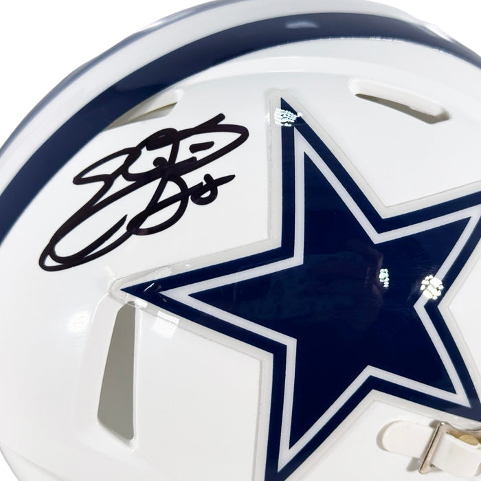 Emmitt Smith Signed Dallas Cowboys Alt 2022 Mini Football Helmet (JSA)