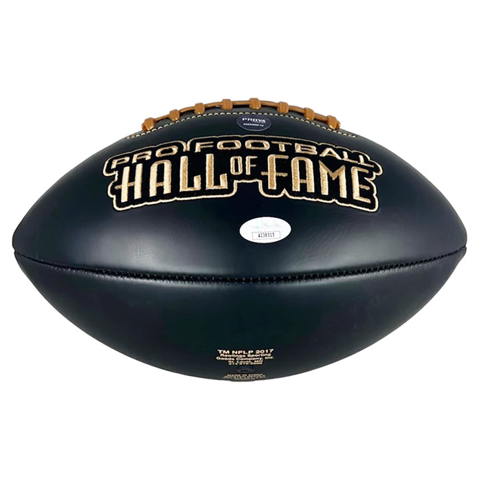 Emmitt Smith Signed Hall of Fame Official NFL Team Logo Football (JSA)