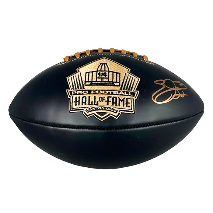 Emmitt Smith Signed Hall of Fame Official NFL Team Logo Football (JSA)