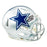 Emmitt Smith Signed Dallas Cowboys Speed Mini Football Helmet Black Ink (JSA)