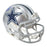 Emmitt Smith Signed Dallas Cowboys Speed Mini Football Helmet Blue Ink (JSA)
