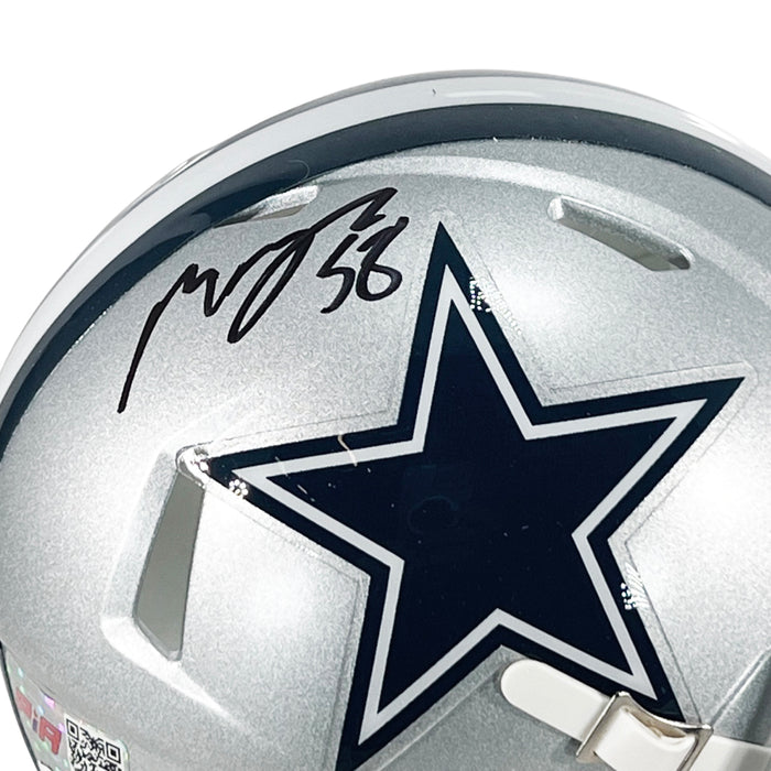 Mazi Smith Signed Dallas Cowboys Speed Mini Football Helmet (JSA)